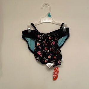 Cute girls floral bikini